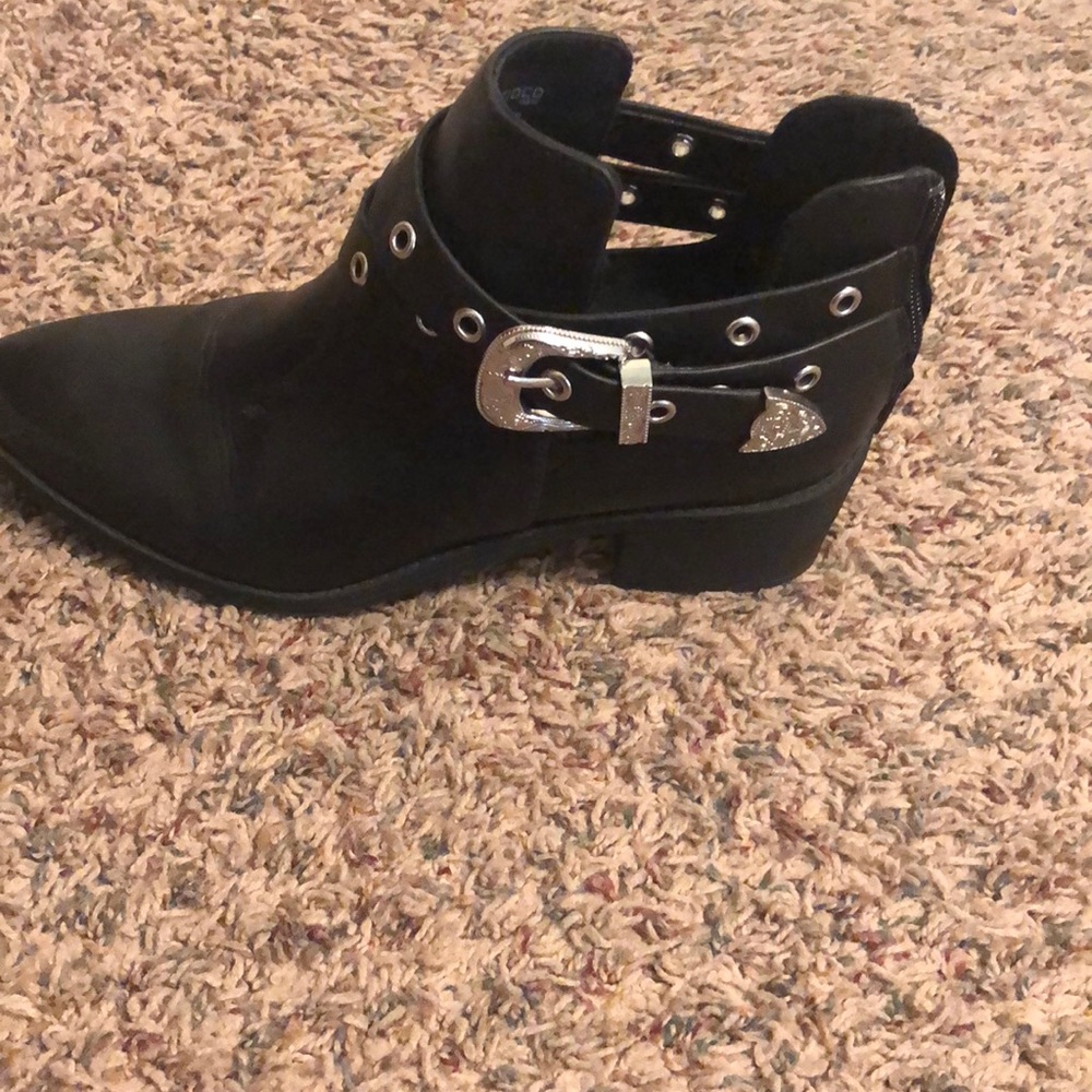 Black booties